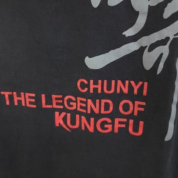 Chunyi The Legend Of Kung Fu T Shirt Vintage Y2K Chinese Martial Arts Mens Large - Picture 2 of 7